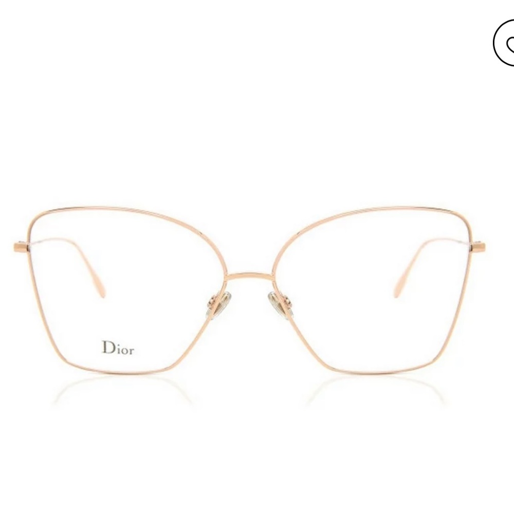 Christian Dior Clear Demo Cat Eye Ladies Eyeglasses